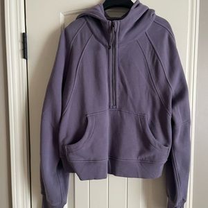 Lululemon scuba oversized 1/2 zip hoodie